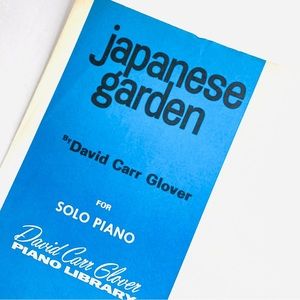 Vintage Japanese Garden Sheet Music Belwin Mills